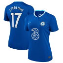 ナイキ レディース ユニフォーム トップス Raheem Sterling Chelsea Nike Women 039 s 2022/23 Home Breathe Stadium Replica Player Jersey Blue