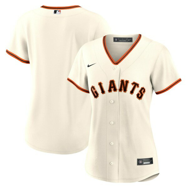 楽天astyナイキ レディース ユニフォーム トップス San Francisco Giants Nike Women's Home Blank Replica Jersey Cream