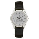 W[fB Y rv ANZT[ Morgan State Bears Medallion Black Leather Wristwatch -