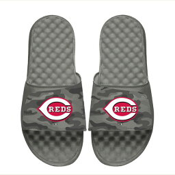 アイスライド メンズ サンダル シューズ Cincinnati Reds ISlide Camo Slide Sandals -