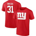 asty㤨֥եʥƥ  T ȥåץ New York Giants Fanatics Branded Team Authentic Logo Personalized Name & Number TShirt Breida,Matt-31פβǤʤ13,480ߤˤʤޤ