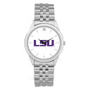 W[fB Y rv ANZT[ LSU Tigers Team Logo Rolled Link Bracelet Wristwatch -