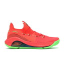 Under Armour アンダーアーマー メンズ スニーカー 【Under Armour Curry 6 Roaracle】 サイズ US_12(30.0cm) Rocket Red/Electricity-Black(4)