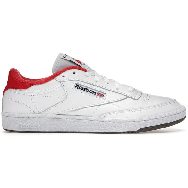 Reebok リーボック メンズ スニーカー 【Reebok Club C 85 Eric Emanuel White Red】 サイズ US_11.5(2..