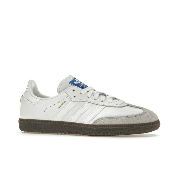 adidas アディダス メンズ スニーカー 【adidas Samba Cloud White Blue Gum】 サイズ US_9.5(27.5cm) Cloud White/Cloud White/Gum