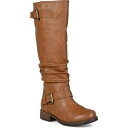 ジャーニーコレクション レディース ブーツ シューズ Women's Stormy Knee High Riding Boots Tan