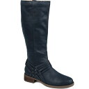 ジャーニーコレクション レディース ブーツ シューズ Women's Wide Calf Meg Boots Navy