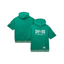 ミッチェル&ネス メンズ パーカー・スウェットシャツ アウター Men's Kelly Green Philadelphia Eagles Pre-Game S...