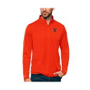 アンティグア メンズ パーカー・スウェットシャツ アウター Men's Orange San Francisco Giants Tribute Quarter-...