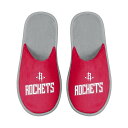 フォコ メンズ サンダル シューズ Men's Houston Rockets Scuff Slide Slippers Red