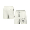 ステイプル メンズ カジュアルパンツ ボトムス Men's NBA x Cream Chicago Bulls Heavyweight Fleece Shorts Cream(4)