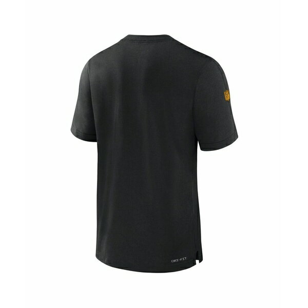 ナイキ メンズ シャツ トップス Men's Black Pittsburgh Steelers 2023 Sideline Performance T-shirt Black