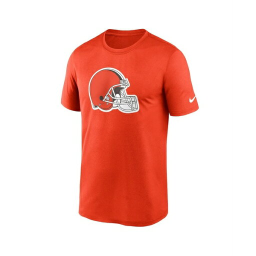 ナイキ メンズ シャツ トップス Men's Cleveland Legend Logo Helmet Performance T-Shirt Orange