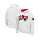 コロシアム メンズ パーカー・スウェットシャツ アウター Men's Wisconsin Badgers Double Arch Pullover Hoodie...