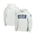 ファナティクス メンズ パーカー・スウェットシャツ アウター Men's Ash Memphis Grizzlies Softhand Raglan Tri-Blend Pullover Hoodie Ash(4)