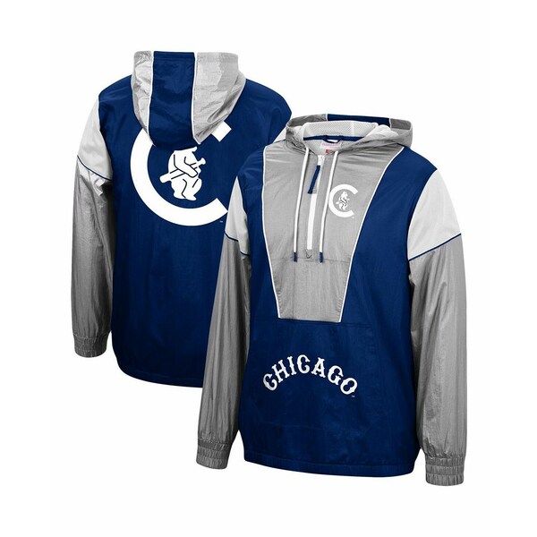 ミッチェル&ネス メンズ ジャケット＆ブルゾン アウター Men's Navy Chicago Cubs Highlight Reel Wind..
