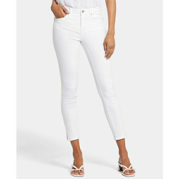 エヌワイディージェイ レディース デニムパンツ ボトムス Women's Ami Skinny Ankle Jean Optic White