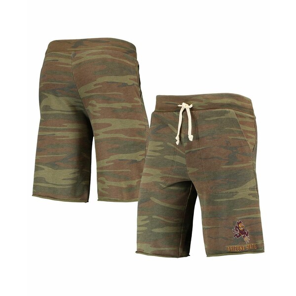 オルタナティヴ アパレル メンズ カジュアルパンツ ボトムス Men's Camo Arizona State Sun Devils Victory Lounge Shorts Camo