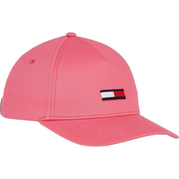 【送料無料】 トミーヒルフィガー メンズ 帽子 アクセサリー Embroidered Flag Cap Pink THW