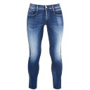 yz vC Y fjpc {gX Hyperflex Anbass Slim Jeans Mid Blue 009