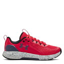 yz A_[A[}[ Y jO X|[c Armour Charged Commit 3 Training Shoes Mens Red