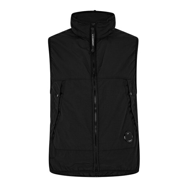 【送料無料】 シーピーカンパニー メンズ ジャケット＆ブルゾン アウター G.D.P. Vest Black 999