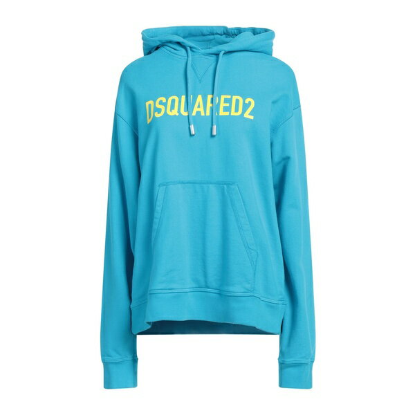 【送料無料】 ディースクエアード レディース パーカー・スウェットシャツ アウター Sweatshirts Azure(4)