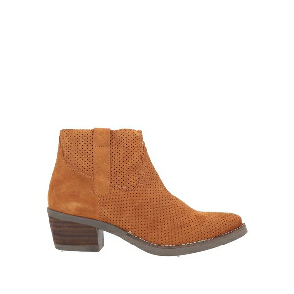 【送料無料】 カプル レディース ブーツ シューズ Ankle boots Brown