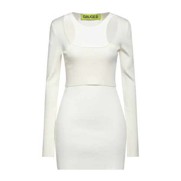 【送料無料】 ゲージ81 レディース ワンピース トップス Mini dresses White