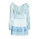 LOVESHACKFANCY ラブスハックファンシー ワンピース トップス レディース Short dresses Sky blue