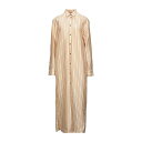 ジルサンダー JIL SANDER ジル・サンダー ワンピース トップス レディース Long dresses Apricot