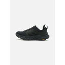 ホカオネオネ メンズ バスケットボール スポーツ ANACAPA BREEZE LOW - Hiking shoes - black