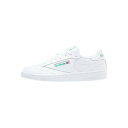 リーボック レディース スニーカー シューズ CLUB C 85 UNISEX - Trainers - white/green(4)