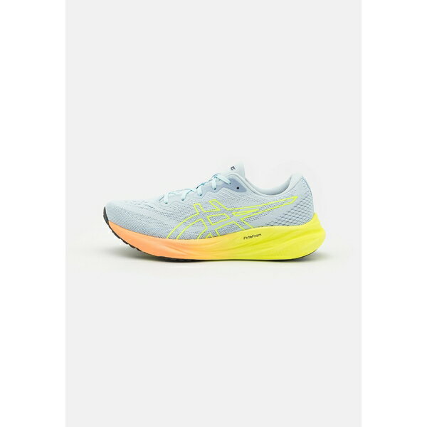 アシックス メンズ ランニング スポーツ GEL-PULSE 15 - Road running shoes - cool grey/safety yellow