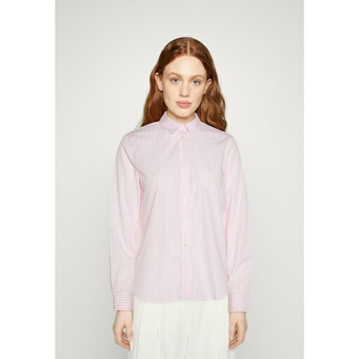 ガント レディース シャツ トップス Button-down blouse - light pink ガント レディース シャツ トップス Button-down blouse - light pink