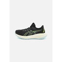 アシックス メンズ ランニング スポーツ GEL-CUMULUS 26 - Road running shoes - black/safety yellow