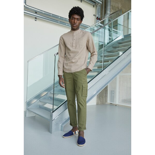 ピア ワン メンズ シャツ トップス Shirt - taupe