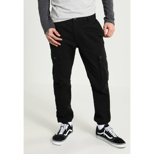 ピア ワン メンズ カジュアルパンツ ボトムス Cargo trousers - black