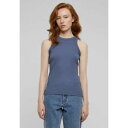 アーバン クラシックス レディース Tシャツ トップス RACER BACK - Top - vintageblue(4)