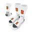 アイスライド メンズ サンダル シューズ Syracuse Orange ISlide Primary Logo Sock & Slide Bundle White