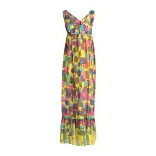 【送料無料】 マニラグレース レディース ワンピース トップス Maxi dresses Yellow 【送料無料】 マニラグレース レディース ワンピース トップス Maxi dresses Yellow