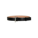【送料無料】 マックイーン レディース ベルト アクセサリー Belts Black