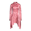 【送料無料】 モスキーノ レディース ワンピース トップス Mini dresses Pink