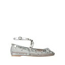 【送料無料】 ヴァレンティノ ガラヴァーニ レディース サンダル シューズ Ballet flats Silver