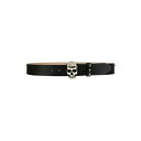 【送料無料】 マックイーン レディース ベルト アクセサリー Belts Black
