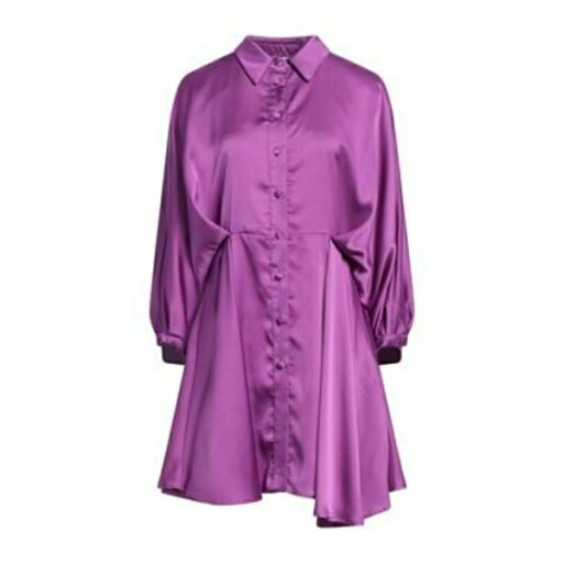 【送料無料】 ヴェルナ レディース ワンピース トップス Mini dresses Purple 【送料無料】 ヴェルナ レディース ワンピース トップス Mini dresses Purple