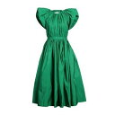 【送料無料】 マックイーン レディース ワンピース トップス Midi dresses Green