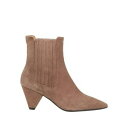 【送料無料】 アンナ・エフ レディース ブーツ シューズ Ankle boots Brown