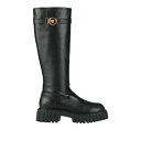 【送料無料】 ヴェルサーチ レディース ブーツ シューズ Boots Black