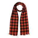 【送料無料】 リックオウエンス レディース マフラー・ストール・スカーフ アクセサリー Scarves Orange